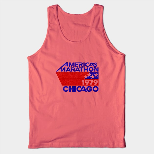 Classic Chicago Marathon 1979 Tank Top by LocalZonly